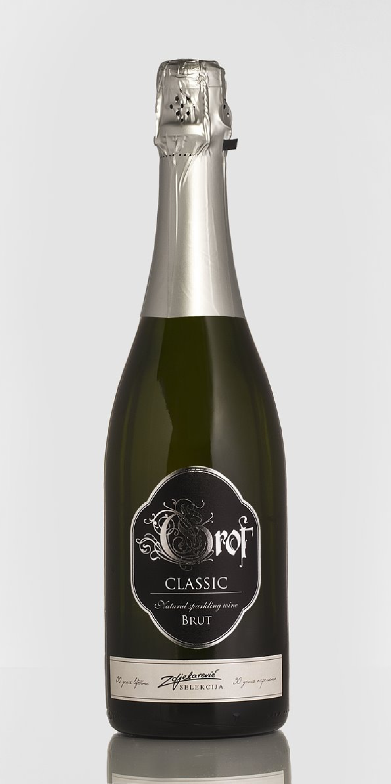PJENUŠAC GROF CLASSIC ~ Blanc de blancs No.vintage -Zdjelarević selekcija